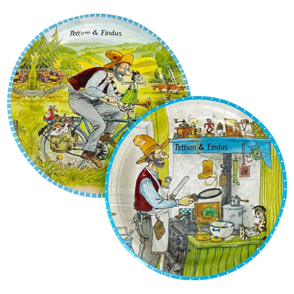 Papperstallrikar Pettson & Findus