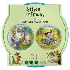 Papperstallrikar Pettson & Findus