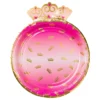 Papperstallrikar Prinsesskrona Rosa