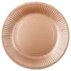 Papperstallrikar Roséguld