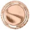 Papperstallrikar Roséguld Metallic