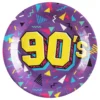 Papperstallrikar 90's Party
