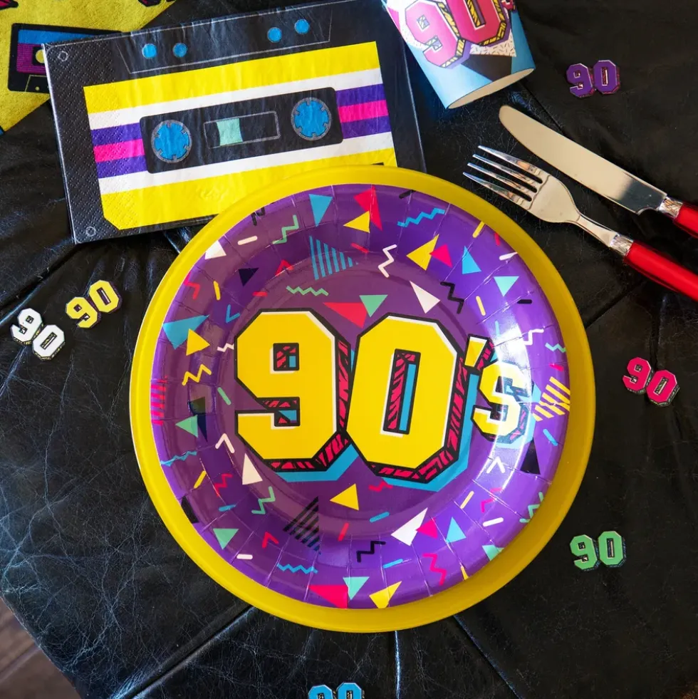 Papperstallrikar 90's Party