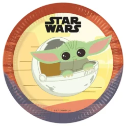 Papperstallrikar Star Wars Grogu