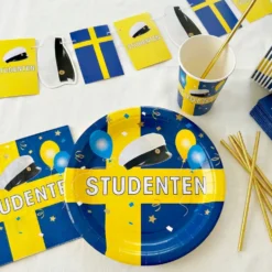 Papperstallrikar Studenten