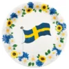 Papperstallrikar Svenska Blommor