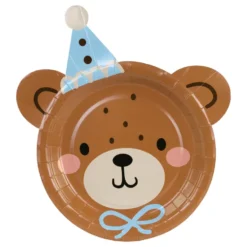 Papperstallrikar Teddybjörn