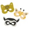 Pappmasker Zoo Party