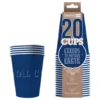 Party Cups Papper Blå