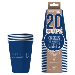 Party Cups Papper Blå