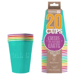 Party Cups Papper Flerfärgade