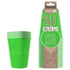 Party Cups Papper Grön
