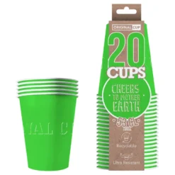 Party Cups Papper Grön
