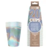 Party Cups Papper Holografisk