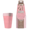 Party Cups Papper Rosa