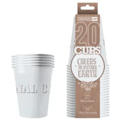 Party Cups Papper Vit