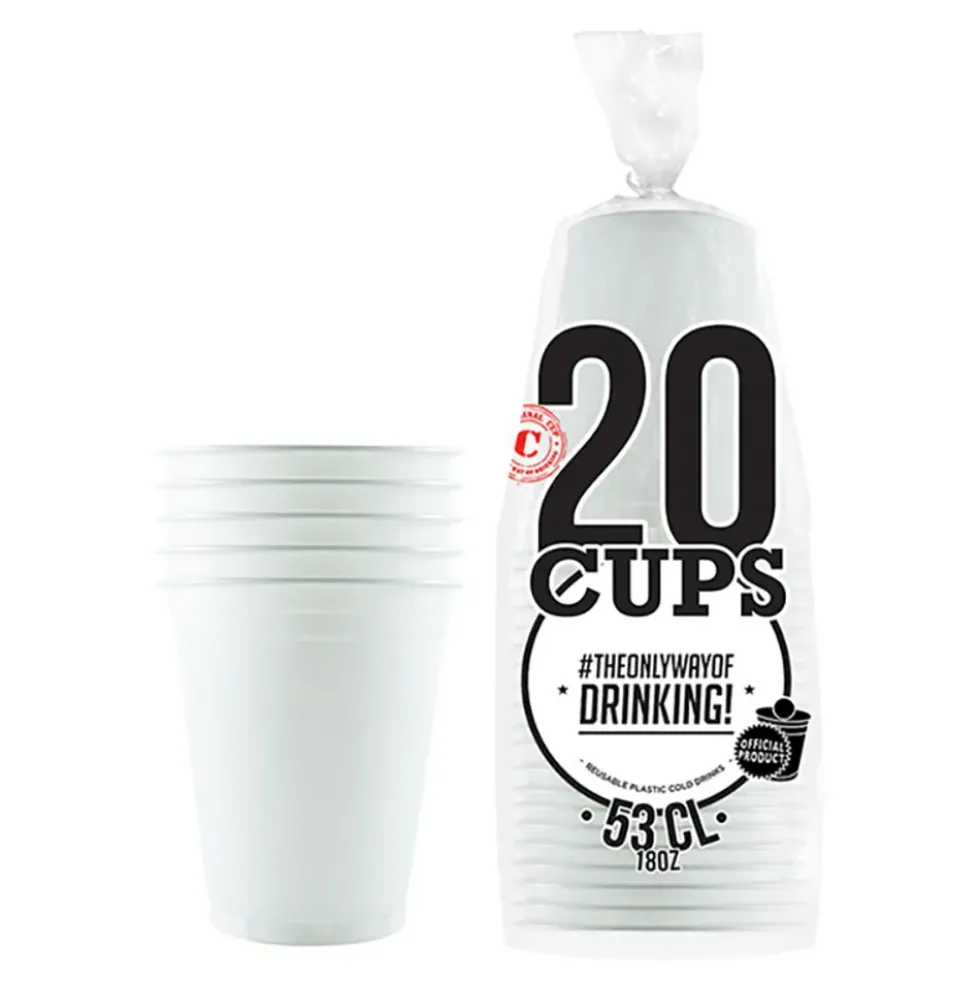 Party Cups Vit