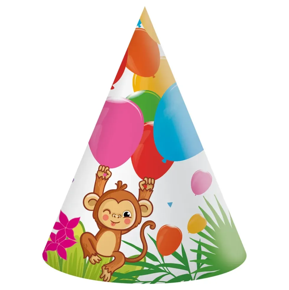 Partyhattar Djungeldjur