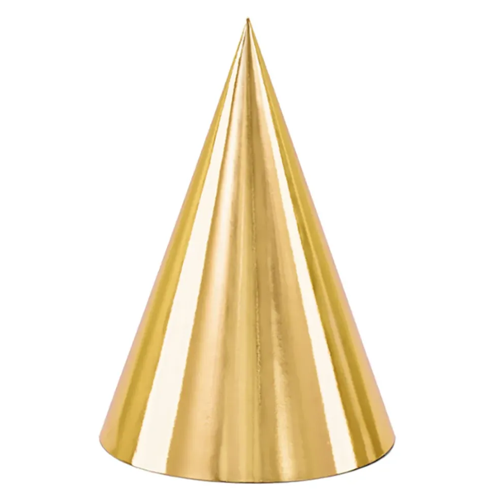 Partyhattar Guld