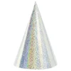 Partyhattar Holografiska Silver