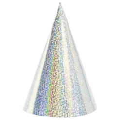 Partyhattar Holografiska Silver