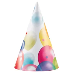 Partyhattar med Ballonger