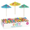 Partypicks Drinkparaply Flerfärgade