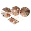 Partypicks Drinkparaply Roséguld Metallic