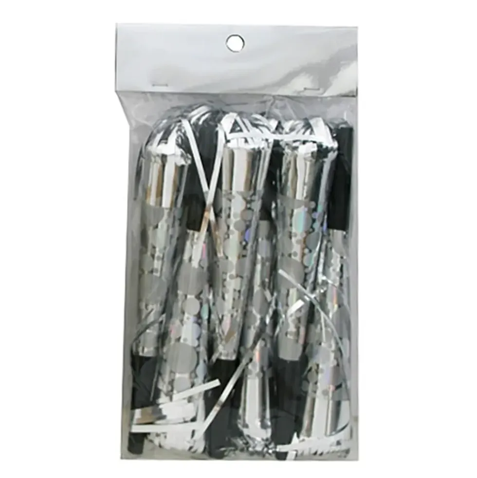 Partytutor Foliestrimlor Holografiska Silver