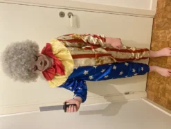 Patriotisk Clown Barn Maskeraddräkt