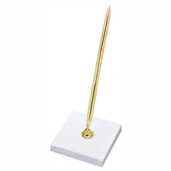 Penna med Hållare Guld