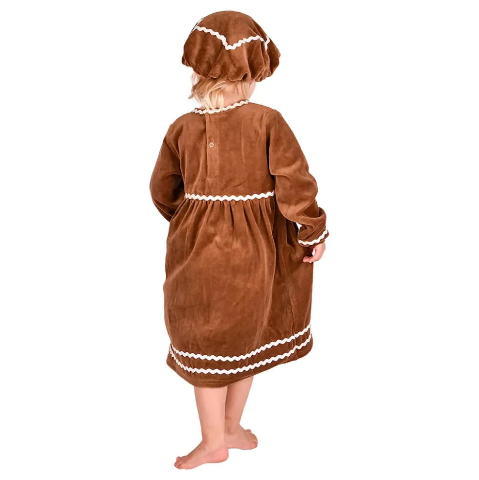 Pepparkaksgumma Barn Maskeraddräkt