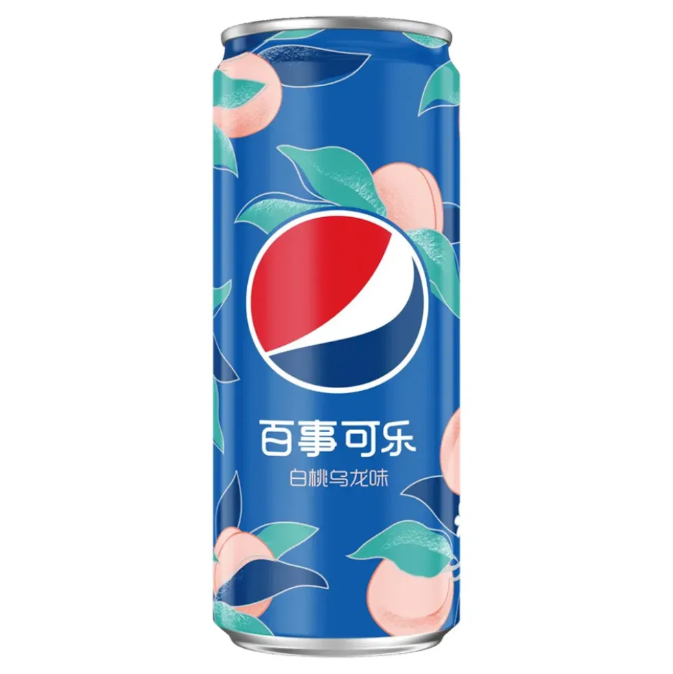 Pepsi White Peach Kina Edition