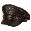 Pilotkeps Vintage Brun