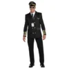Pilot Svart Maskeraddräkt