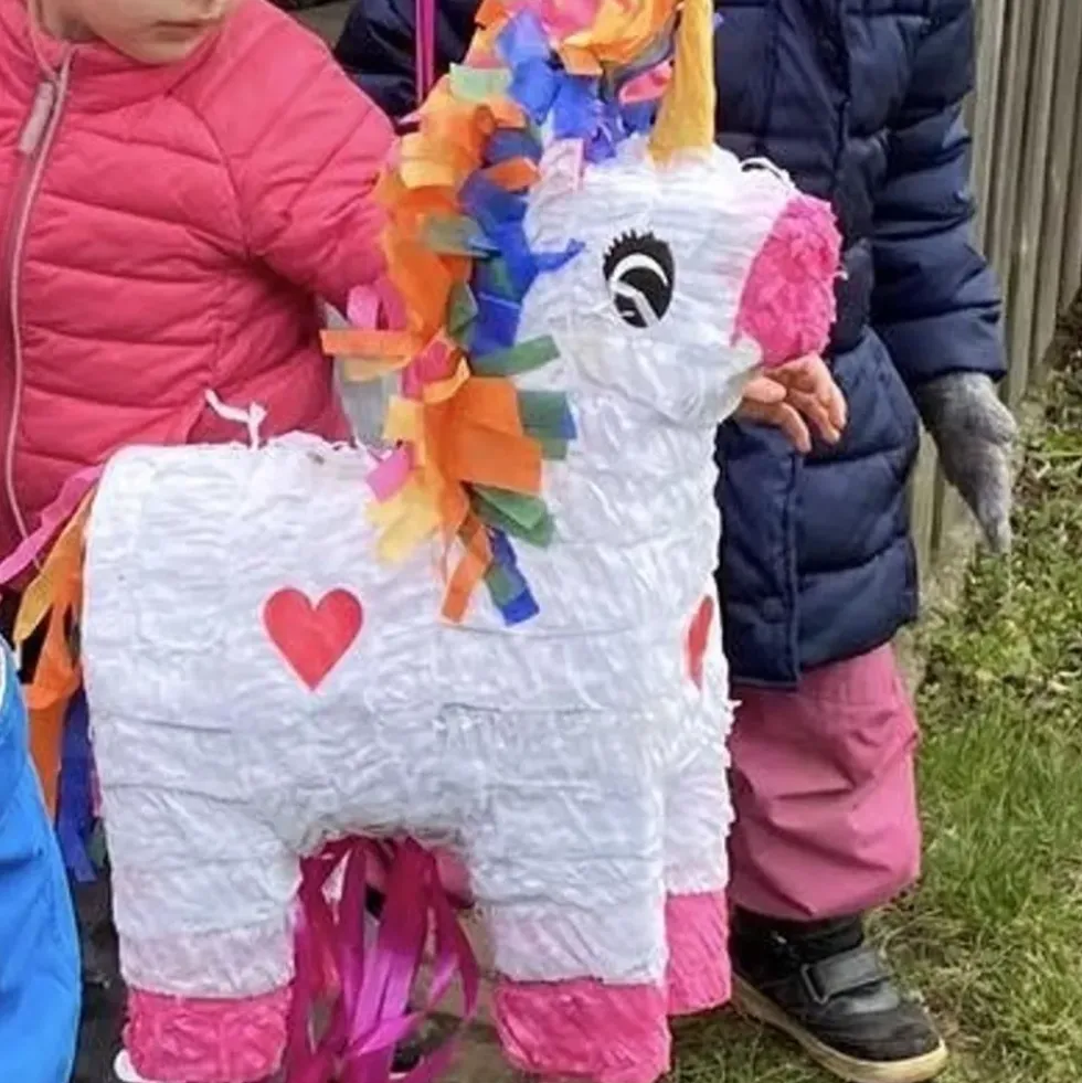 Pinata Enhörning med Snören