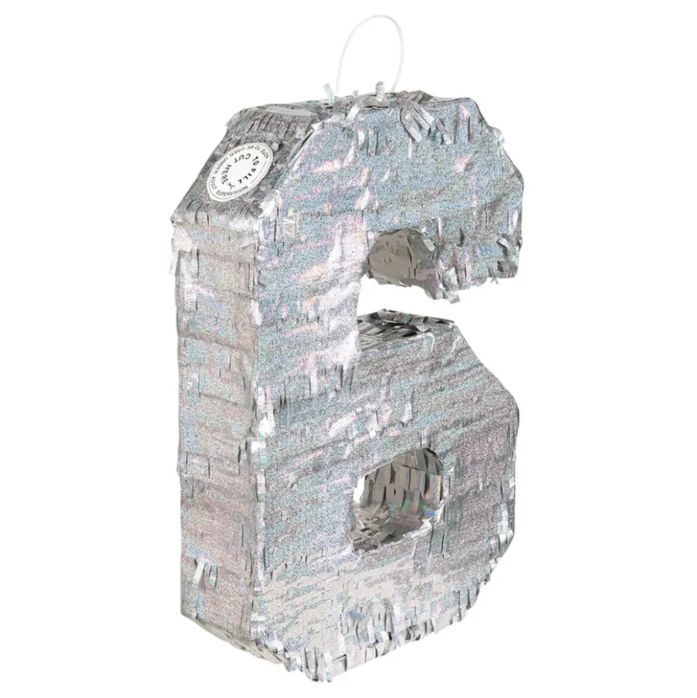 Pinata Siffra Silver Holografisk