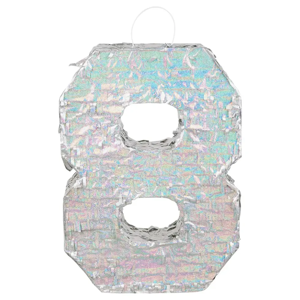 Pinata Siffra Silver Holografisk