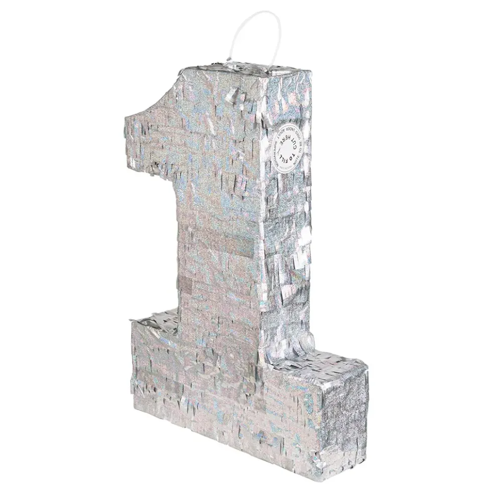 Pinata Siffra Silver Holografisk