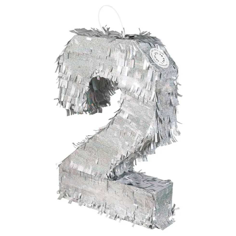 Pinata Siffra Silver Holografisk