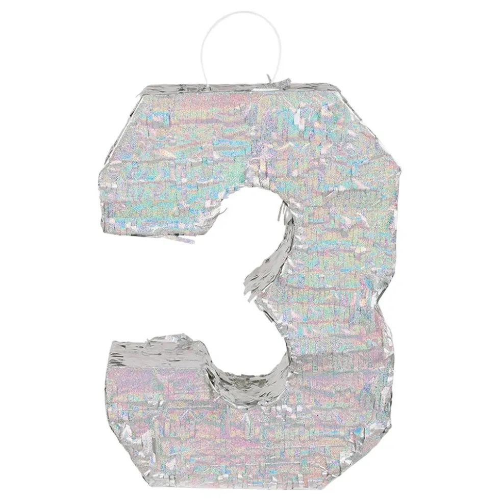 Pinata Siffra Silver Holografisk