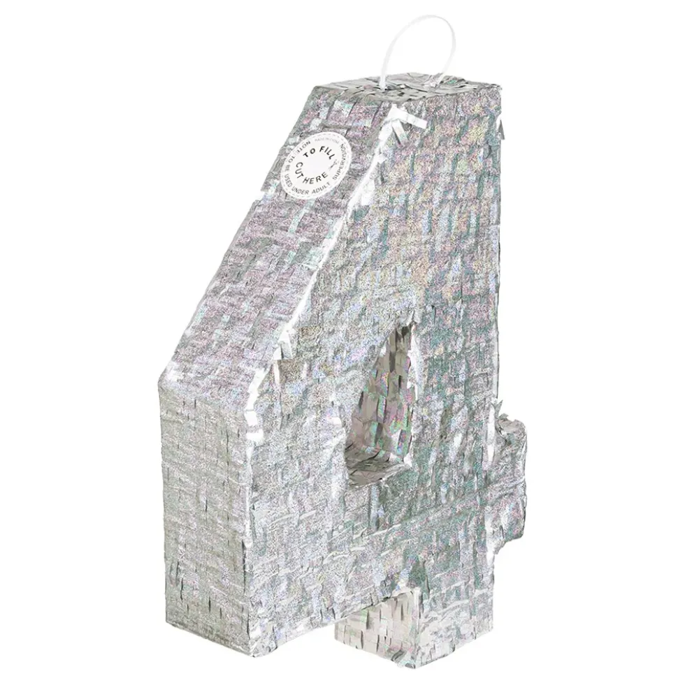 Pinata Siffra Silver Holografisk