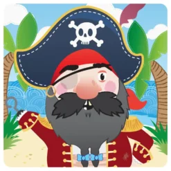 Pinna Ögonlappen Spel Pirat