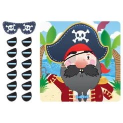 Pinna Ögonlappen Spel Pirat