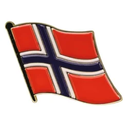 Pin Norska Flaggan