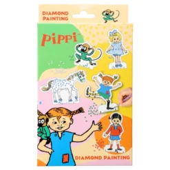 Pippi Långstrump Diamond Painting Pyssel