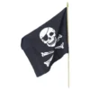 Piratflagga på Pinne