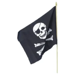 Piratflagga på Pinne