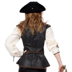 Piratjacka Deluxe Dam Maskeraddräkt