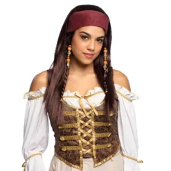 Piratperuk med Bandana